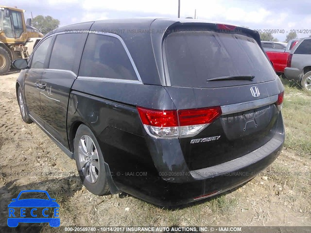 2014 Honda Odyssey EXL 5FNRL5H67EB082015 зображення 2