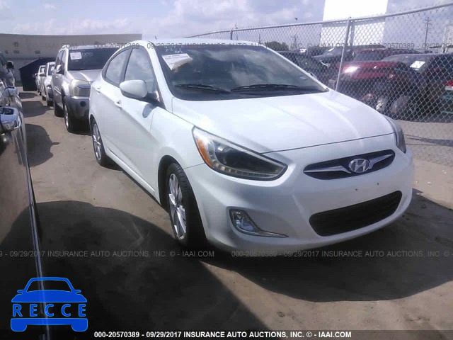 2014 Hyundai Accent KMHCU4AE8EU614289 image 0