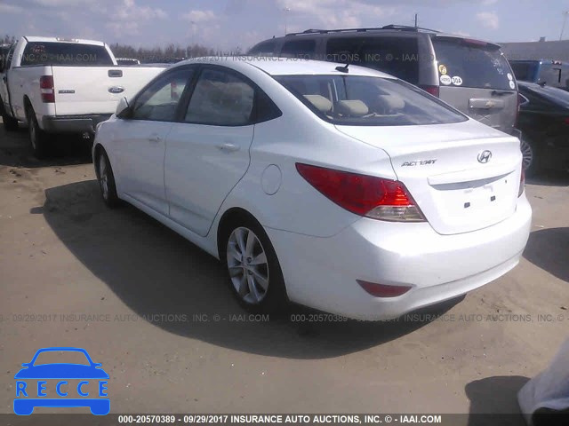 2014 Hyundai Accent KMHCU4AE8EU614289 image 2