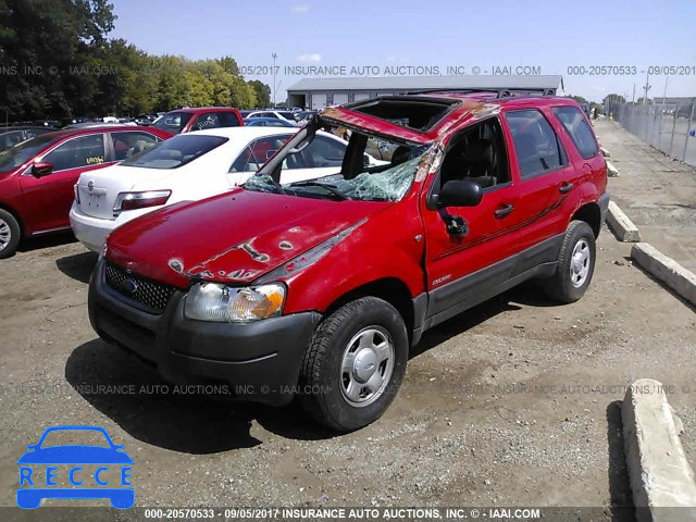 2002 Ford Escape XLS 1FMYU01122KC58988 image 1