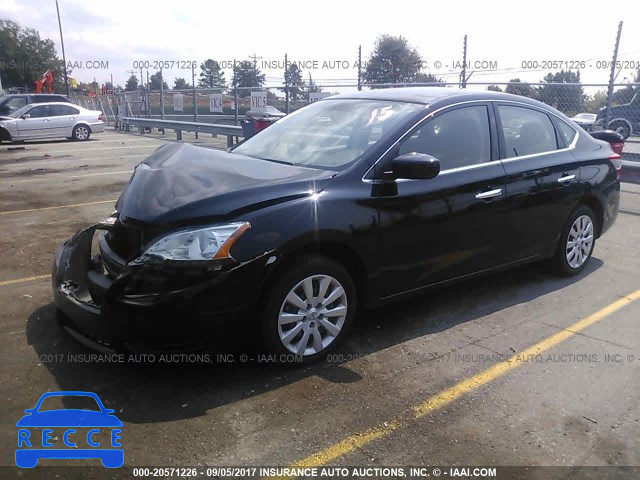 2015 Nissan Sentra 3N1AB7AP4FY383056 image 1