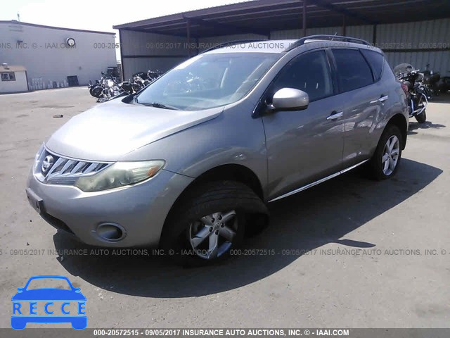 2009 Nissan Murano JN8AZ18U79W100750 image 1