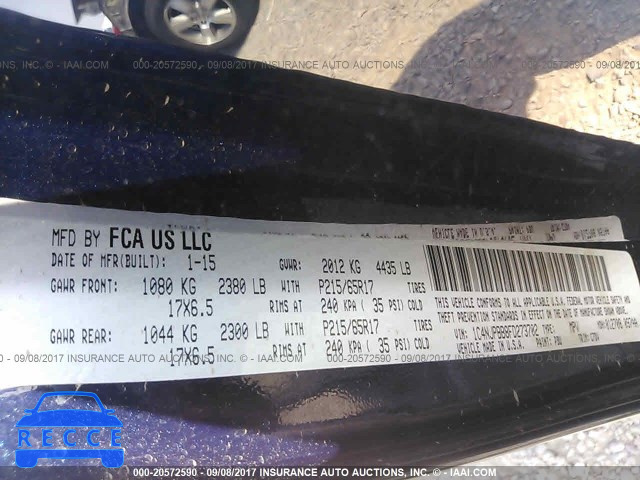 2015 Jeep Patriot 1C4NJPBB8FD273702 image 8