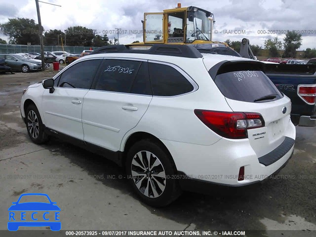 2015 Subaru Outback 2.5I LIMITED 4S4BSBJC2F3268297 Bild 2