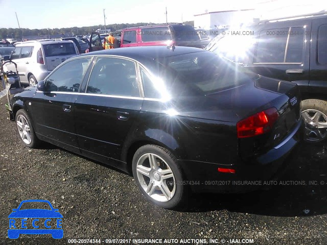 2007 Audi A4 WAUAF78E17A220616 image 2