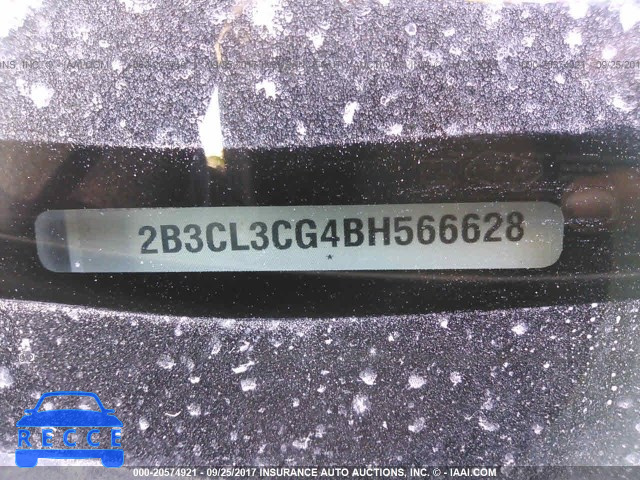 2011 Dodge Charger 2B3CL3CG4BH566628 зображення 8