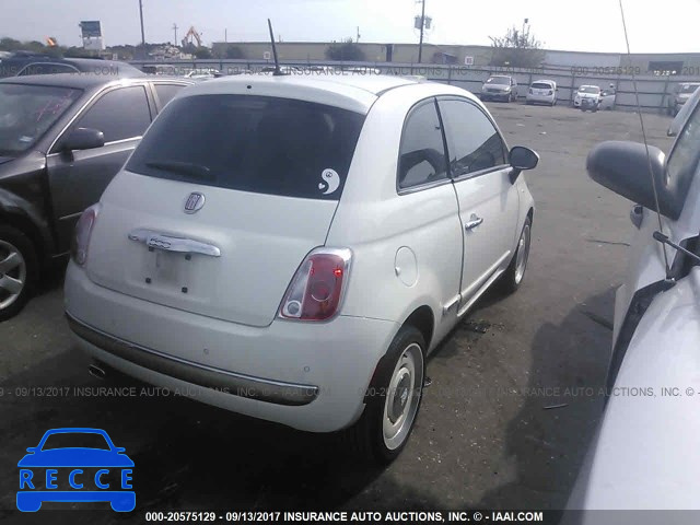 2015 Fiat 500 LOUNGE 3C3CFFCR1FT504209 image 3