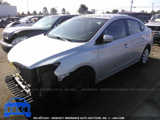 2015 Nissan Sentra 3N1AB7AP8FL661972 image 1