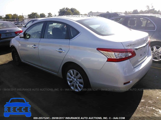 2015 Nissan Sentra 3N1AB7AP8FL661972 image 2