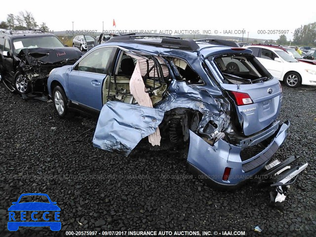 2010 Subaru Outback 2.5I PREMIUM 4S4BRBGC1A3344457 зображення 2