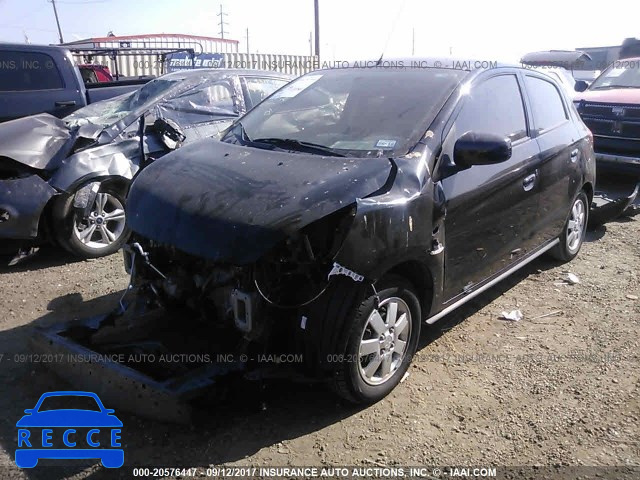 2014 MITSUBISHI MIRAGE ES ML32A4HJ9EH014713 image 1