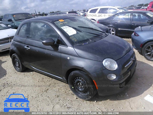 2015 Fiat 500 POP 3C3CFFAR9FT733529 image 0