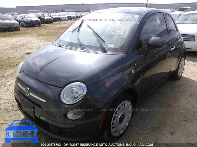 2015 Fiat 500 POP 3C3CFFAR9FT733529 image 1