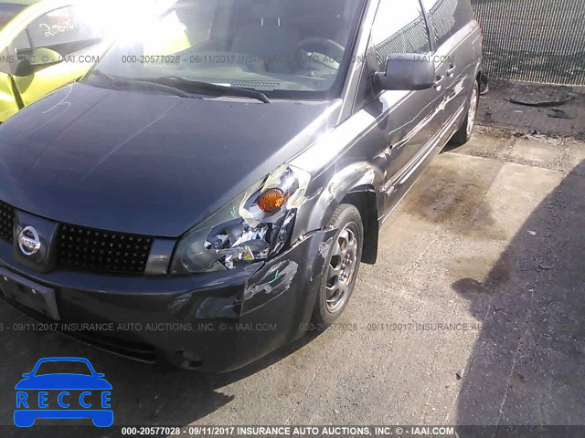 2006 Nissan Quest 5N1BV28U16N121768 зображення 5