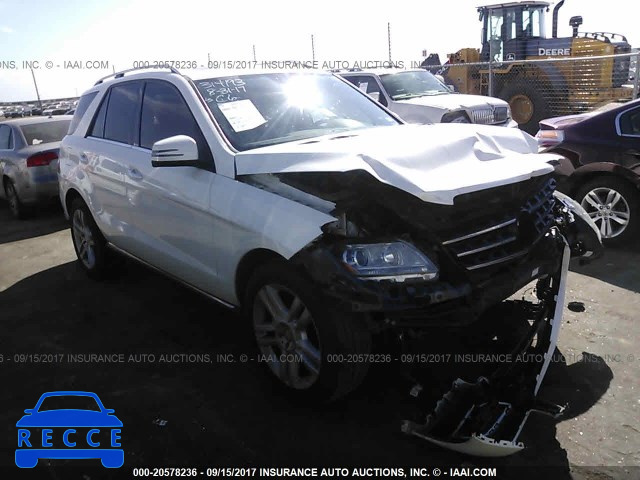 2013 Mercedes-benz ML 350 4JGDA5JB9DA129622 image 0