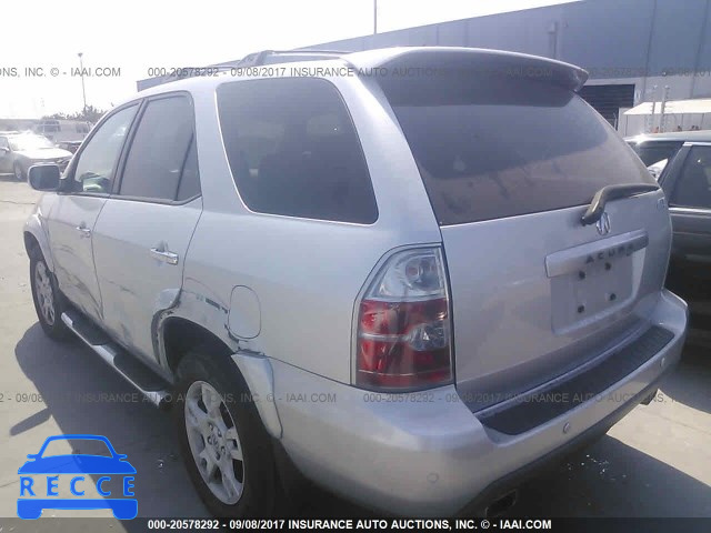 2005 ACURA MDX 2HNYD18955H534415 image 2