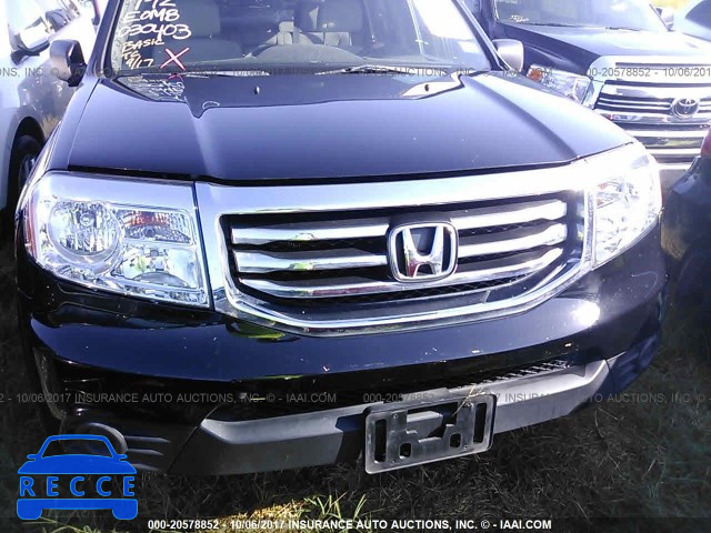 2015 Honda Pilot LX 5FNYF3H21FB030403 image 5