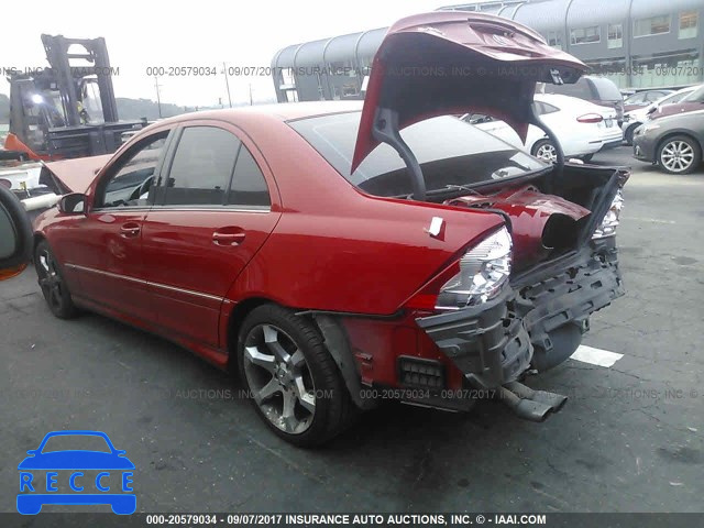 2007 MERCEDES-BENZ C WDBRF52HX7A952156 зображення 2