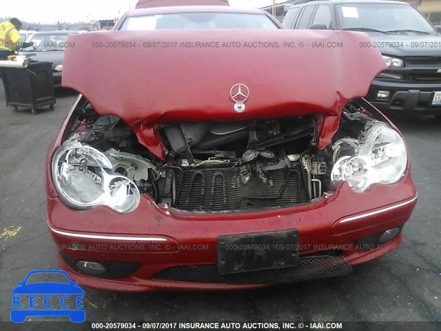 2007 MERCEDES-BENZ C WDBRF52HX7A952156 зображення 5