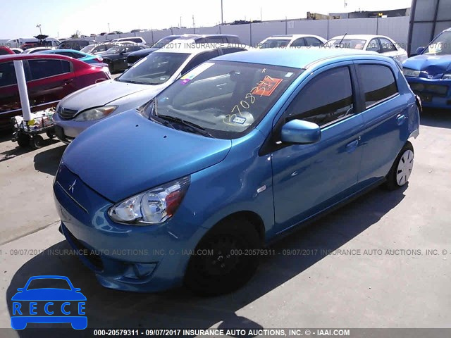 2015 Mitsubishi Mirage ML32A3HJ8FH035127 зображення 1