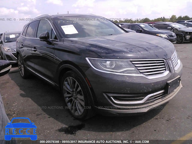 2016 Lincoln MKX RESERVE 2LMPJ6LP6GBL52662 зображення 0