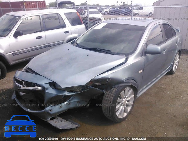 2008 Mitsubishi Lancer JA3AU86U68U015218 image 1