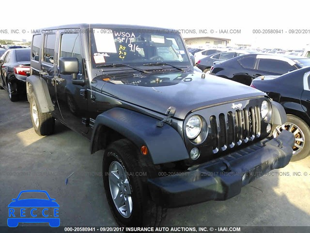 2014 Jeep Wrangler Unlimited SPORT 1C4HJWDG2EL298695 зображення 0