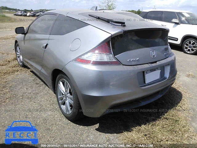 2011 Honda CR-Z EX JHMZF1D62BS008522 image 2