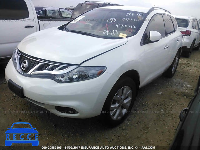 2014 Nissan Murano S/SL/SV/LE JN8AZ1MU5EW422206 зображення 1