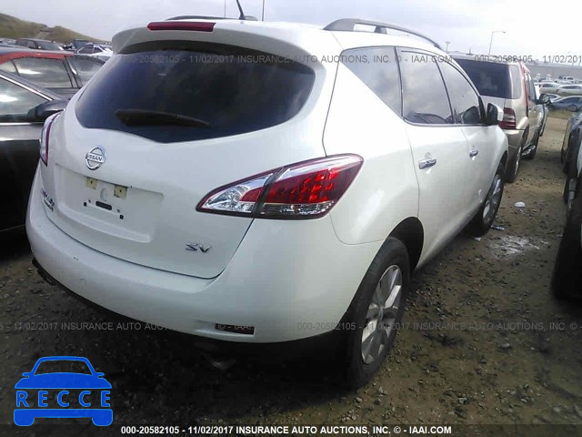 2014 Nissan Murano S/SL/SV/LE JN8AZ1MU5EW422206 зображення 3