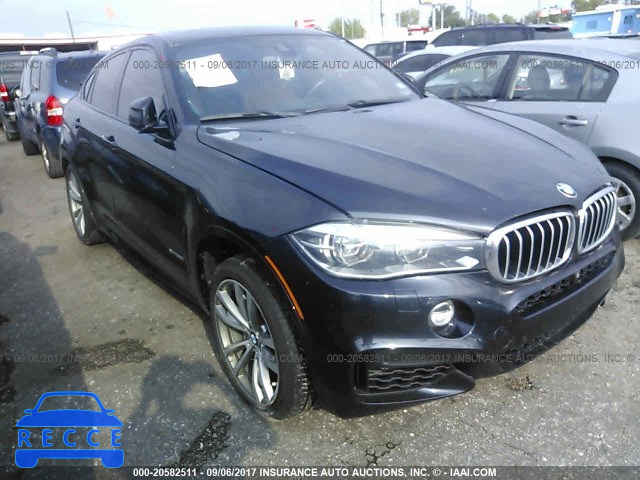 2016 BMW X6 XDRIVE50I 5UXKU6C59G0R34397 зображення 0