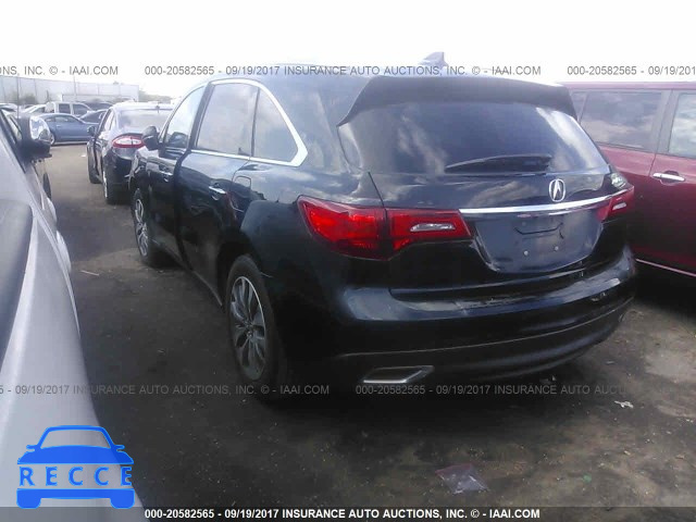 2014 Acura MDX TECHNOLOGY 5FRYD3H46EB012273 зображення 2