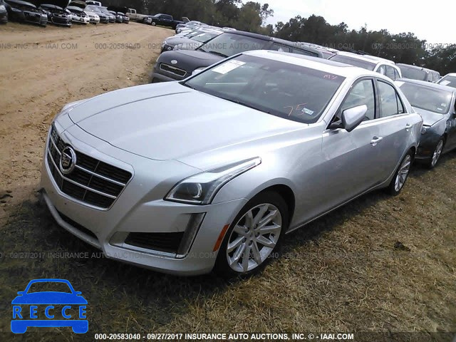 2014 Cadillac CTS LUXURY COLLECTION 1G6AR5SX5E0195749 зображення 1