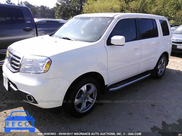 2015 Honda Pilot EXL 5FNYF3H58FB016928 image 1