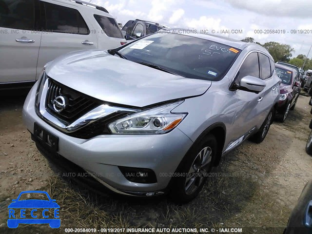 2017 NISSAN MURANO S/SL/SV/PLATINUM 5N1AZ2MG9HN125747 зображення 1