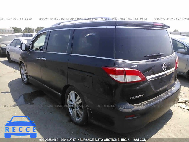 2012 Nissan Quest JN8AE2KP3C9037897 image 2