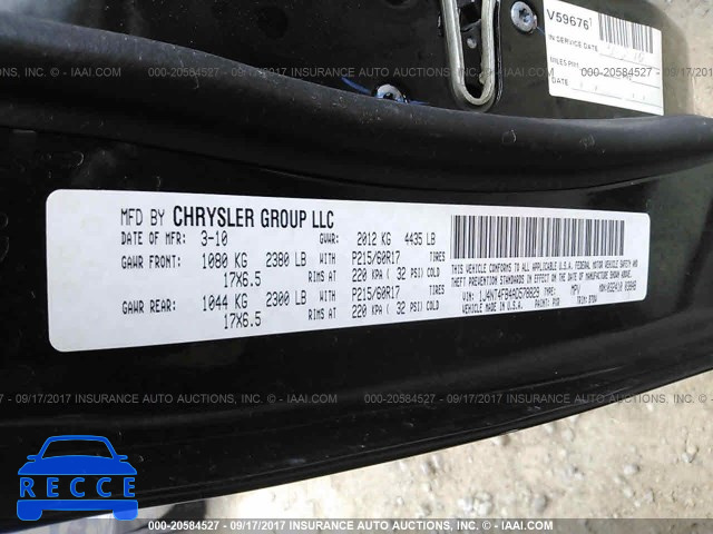 2010 Jeep Compass SPORT 1J4NT4FB4AD578829 image 8