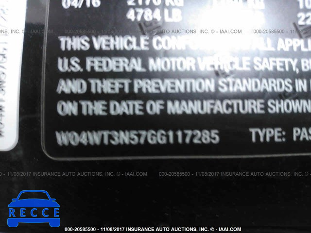 2016 Buick Cascada PREMIUM W04WT3N57GG117285 image 8
