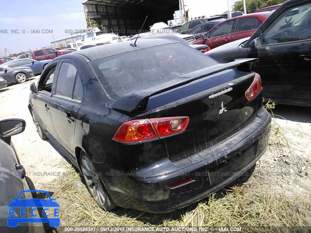 2008 Mitsubishi Lancer JA3AU86U18U027499 Bild 2