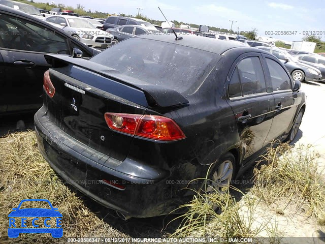 2008 Mitsubishi Lancer JA3AU86U18U027499 Bild 3