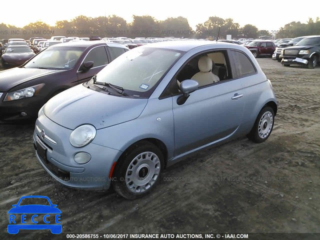 2015 Fiat 500 3C3CFFAR9FT508706 Bild 1