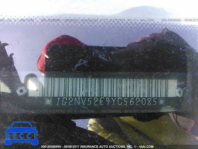2000 Pontiac Grand Am GT1 1G2NV52E9YC562085 image 8