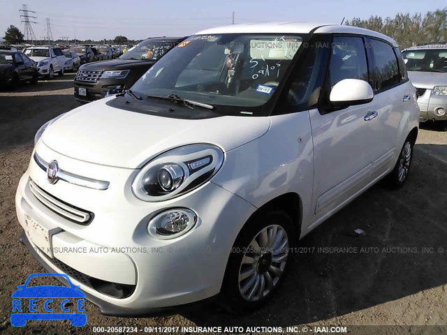 2014 Fiat 500L EASY ZFBCFABH1EZ019389 зображення 1