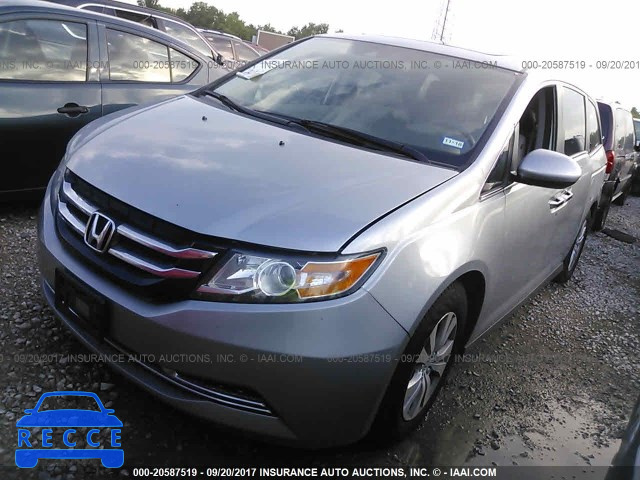 2016 Honda Odyssey EXL 5FNRL5H68GB156786 зображення 1