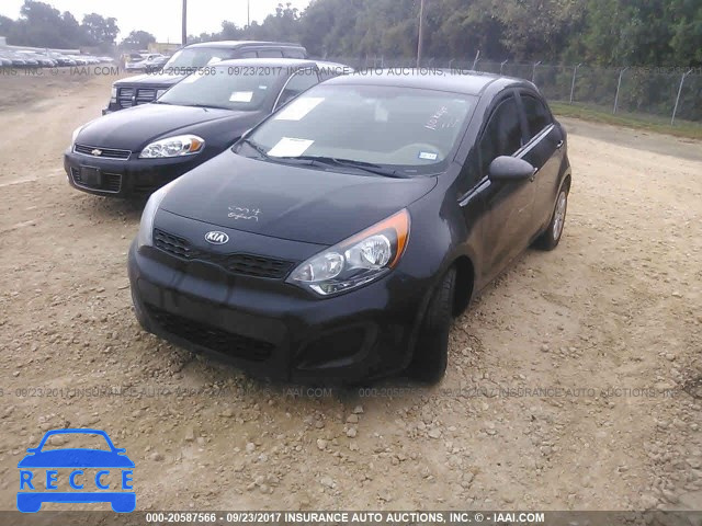 2013 KIA RIO KNADM5A33D6222978 image 1