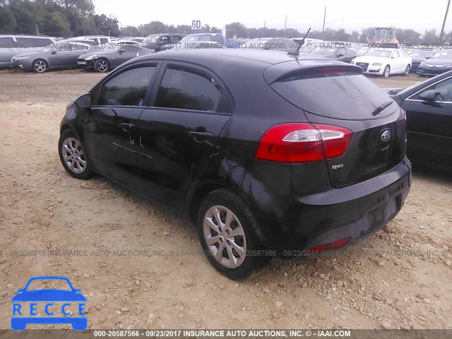 2013 KIA RIO KNADM5A33D6222978 image 2