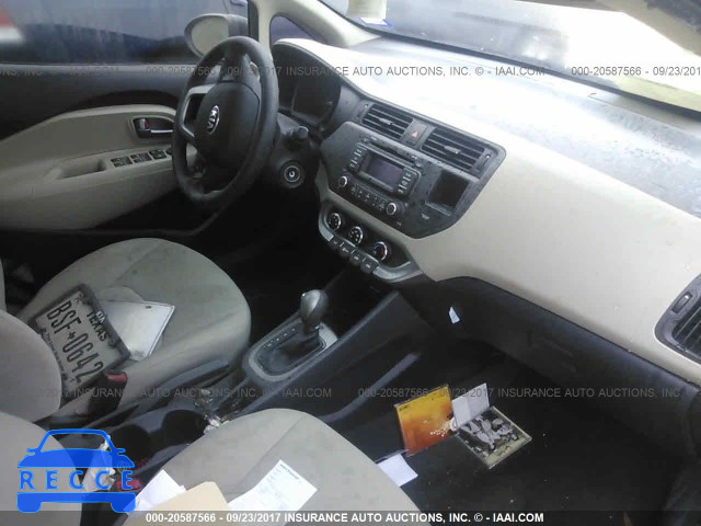 2013 KIA RIO KNADM5A33D6222978 image 4