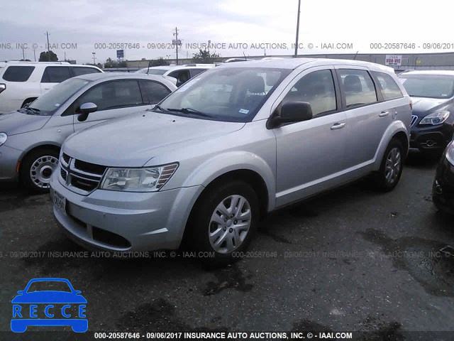 2014 Dodge Journey SE 3C4PDCAB0ET112392 зображення 1