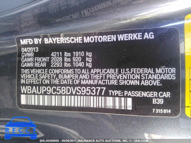 2013 BMW 128 I WBAUP9C58DVS95377 зображення 8