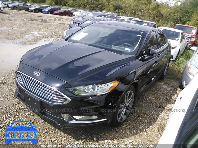 2017 FORD FUSION 3FA6P0H76HR156987 зображення 1